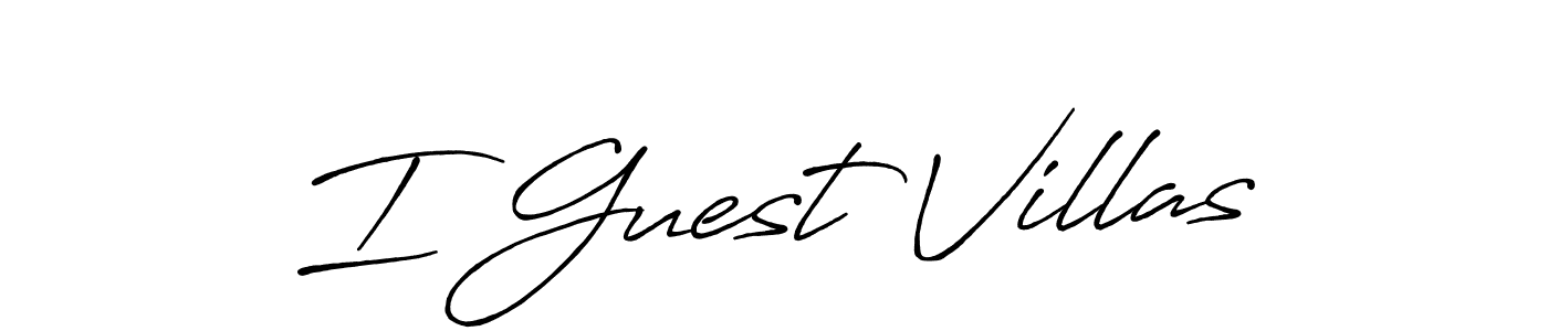 See photos of I Guest Villas official signature by Spectra . Check more albums & portfolios. Read reviews & check more about Antro_Vectra_Bolder font. I Guest Villas signature style 7 images and pictures png