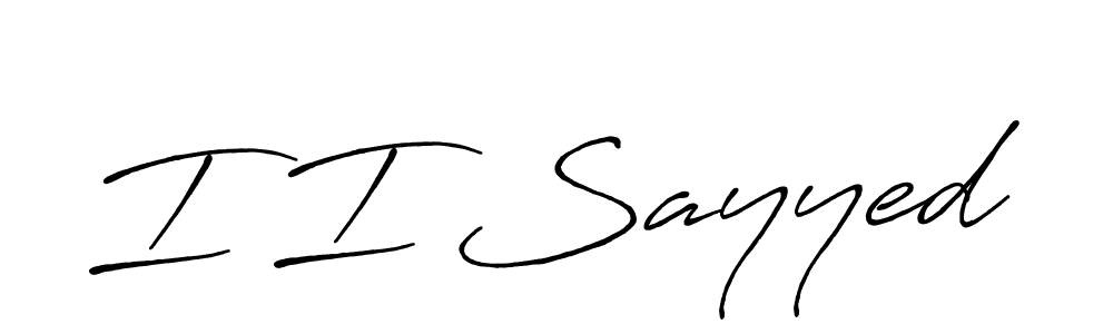 It looks lik you need a new signature style for name I I Sayyed. Design unique handwritten (Antro_Vectra_Bolder) signature with our free signature maker in just a few clicks. I I Sayyed signature style 7 images and pictures png