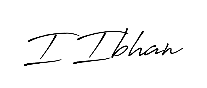 if you are searching for the best signature style for your name I Ibhan. so please give up your signature search. here we have designed multiple signature styles  using Antro_Vectra_Bolder. I Ibhan signature style 7 images and pictures png