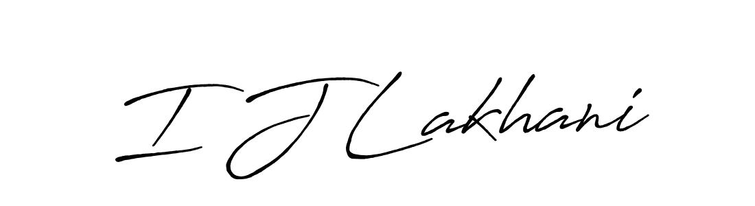 You can use this online signature creator to create a handwritten signature for the name I J Lakhani. This is the best online autograph maker. I J Lakhani signature style 7 images and pictures png
