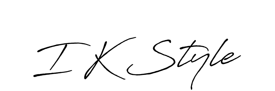 You can use this online signature creator to create a handwritten signature for the name I K Style. This is the best online autograph maker. I K Style signature style 7 images and pictures png