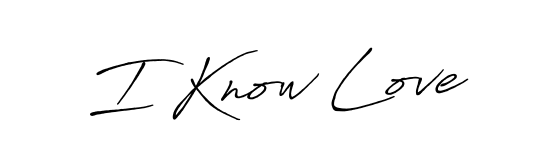 See photos of I Know Love official signature by Spectra . Check more albums & portfolios. Read reviews & check more about Antro_Vectra_Bolder font. I Know Love signature style 7 images and pictures png