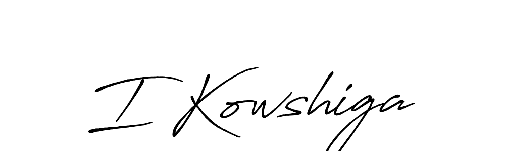 This is the best signature style for the I Kowshiga name. Also you like these signature font (Antro_Vectra_Bolder). Mix name signature. I Kowshiga signature style 7 images and pictures png