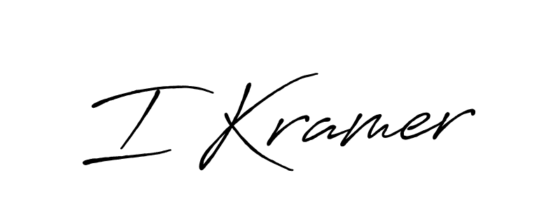 Make a beautiful signature design for name I Kramer. Use this online signature maker to create a handwritten signature for free. I Kramer signature style 7 images and pictures png