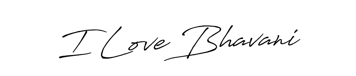 How to Draw I Love Bhavani signature style? Antro_Vectra_Bolder is a latest design signature styles for name I Love Bhavani. I Love Bhavani signature style 7 images and pictures png