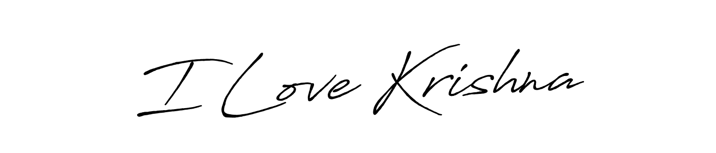 Make a beautiful signature design for name I Love Krishna. Use this online signature maker to create a handwritten signature for free. I Love Krishna signature style 7 images and pictures png