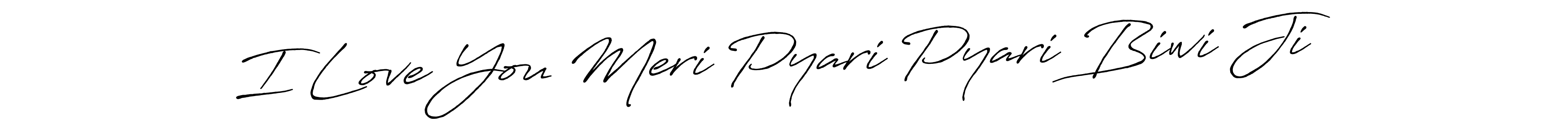 Here are the top 10 professional signature styles for the name I Love You Meri Pyari Pyari Biwi Ji. These are the best autograph styles you can use for your name. I Love You Meri Pyari Pyari Biwi Ji signature style 7 images and pictures png