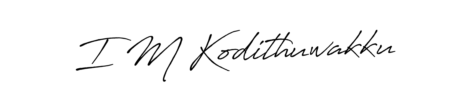 See photos of I M Kodithuwakku official signature by Spectra . Check more albums & portfolios. Read reviews & check more about Antro_Vectra_Bolder font. I M Kodithuwakku signature style 7 images and pictures png