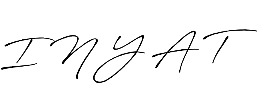 Antro_Vectra_Bolder is a professional signature style that is perfect for those who want to add a touch of class to their signature. It is also a great choice for those who want to make their signature more unique. Get I N Y A T name to fancy signature for free. I N Y A T signature style 7 images and pictures png