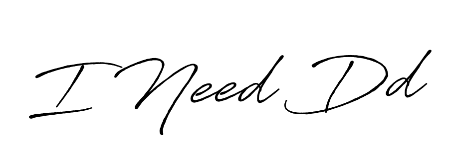 How to make I Need Dd name signature. Use Antro_Vectra_Bolder style for creating short signs online. This is the latest handwritten sign. I Need Dd signature style 7 images and pictures png