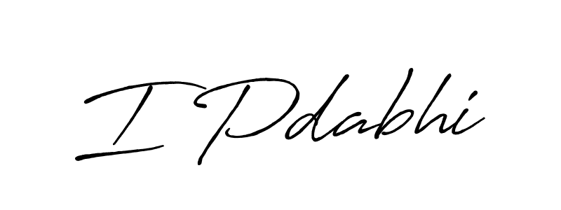 This is the best signature style for the I Pdabhi name. Also you like these signature font (Antro_Vectra_Bolder). Mix name signature. I Pdabhi signature style 7 images and pictures png