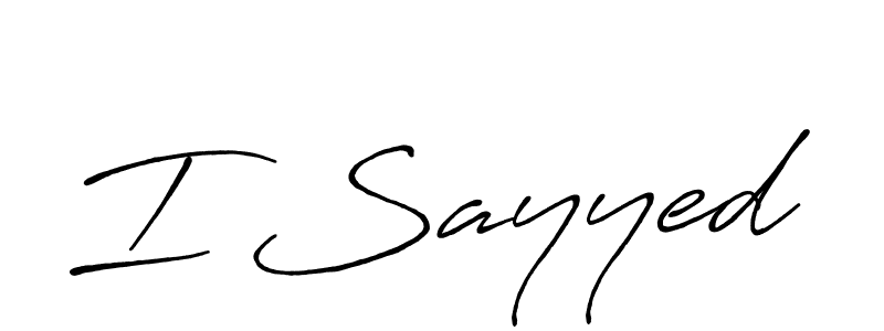 You can use this online signature creator to create a handwritten signature for the name I Sayyed. This is the best online autograph maker. I Sayyed signature style 7 images and pictures png