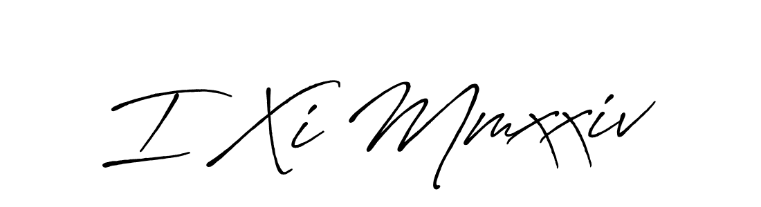 Make a beautiful signature design for name I Xi Mmxxiv. With this signature (Antro_Vectra_Bolder) style, you can create a handwritten signature for free. I Xi Mmxxiv signature style 7 images and pictures png