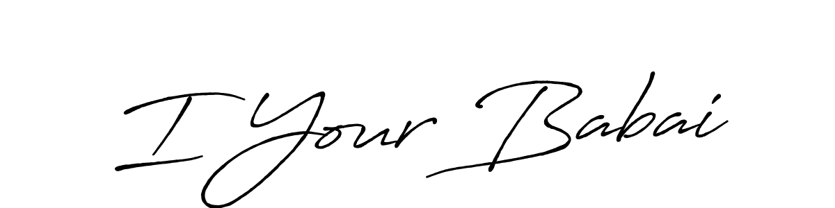 How to Draw I Your Babai signature style? Antro_Vectra_Bolder is a latest design signature styles for name I Your Babai. I Your Babai signature style 7 images and pictures png