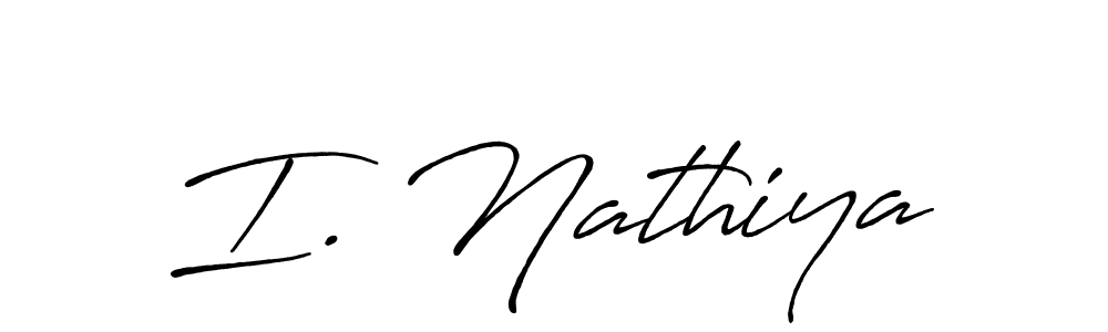 91+ I. Nathiya Name Signature Style Ideas | Super Online Signature