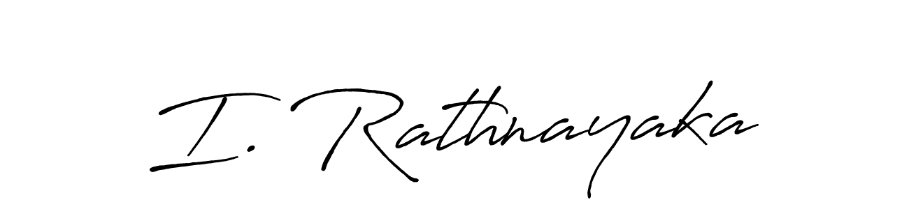 It looks lik you need a new signature style for name I. Rathnayaka. Design unique handwritten (Antro_Vectra_Bolder) signature with our free signature maker in just a few clicks. I. Rathnayaka signature style 7 images and pictures png