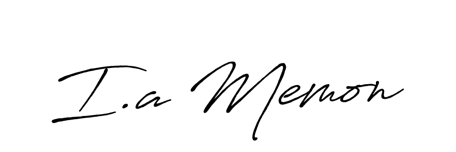 Make a short I.a Memon signature style. Manage your documents anywhere anytime using Antro_Vectra_Bolder. Create and add eSignatures, submit forms, share and send files easily. I.a Memon signature style 7 images and pictures png