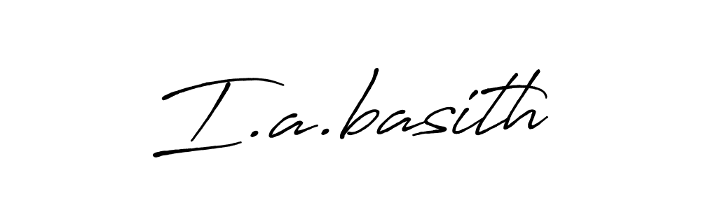 How to Draw I.a.basith signature style? Antro_Vectra_Bolder is a latest design signature styles for name I.a.basith. I.a.basith signature style 7 images and pictures png