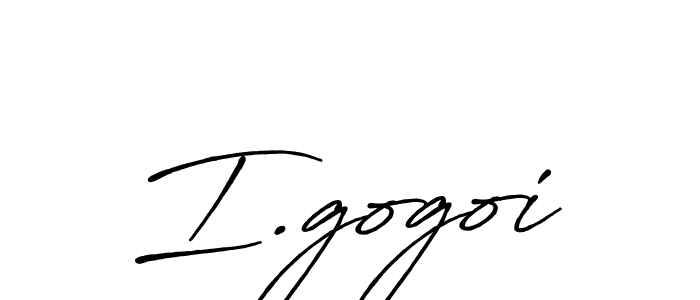 You can use this online signature creator to create a handwritten signature for the name I.gogoi. This is the best online autograph maker. I.gogoi signature style 7 images and pictures png