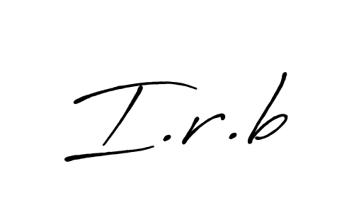 if you are searching for the best signature style for your name I.r.b. so please give up your signature search. here we have designed multiple signature styles  using Antro_Vectra_Bolder. I.r.b signature style 7 images and pictures png