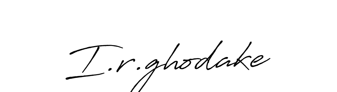 It looks lik you need a new signature style for name I.r.ghodake. Design unique handwritten (Antro_Vectra_Bolder) signature with our free signature maker in just a few clicks. I.r.ghodake signature style 7 images and pictures png