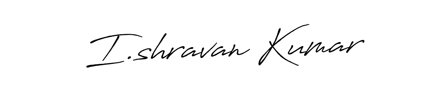 How to make I.shravan Kumar signature? Antro_Vectra_Bolder is a professional autograph style. Create handwritten signature for I.shravan Kumar name. I.shravan Kumar signature style 7 images and pictures png