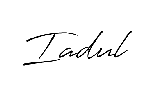 Similarly Antro_Vectra_Bolder is the best handwritten signature design. Signature creator online .You can use it as an online autograph creator for name Iadul. Iadul signature style 7 images and pictures png