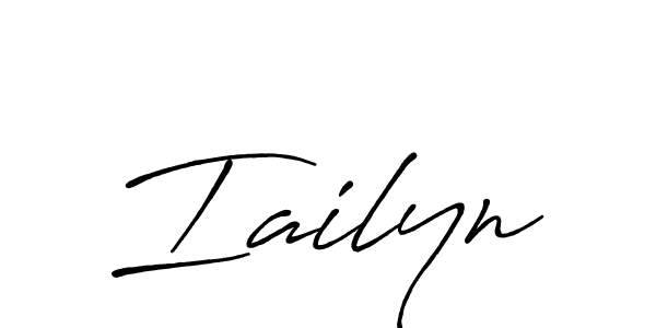 Make a beautiful signature design for name Iailyn. Use this online signature maker to create a handwritten signature for free. Iailyn signature style 7 images and pictures png