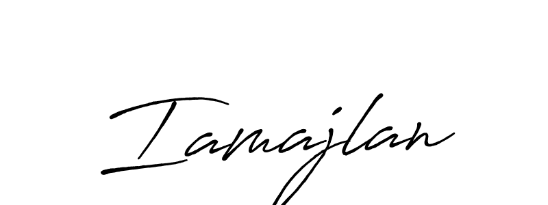 It looks lik you need a new signature style for name Iamajlan. Design unique handwritten (Antro_Vectra_Bolder) signature with our free signature maker in just a few clicks. Iamajlan signature style 7 images and pictures png