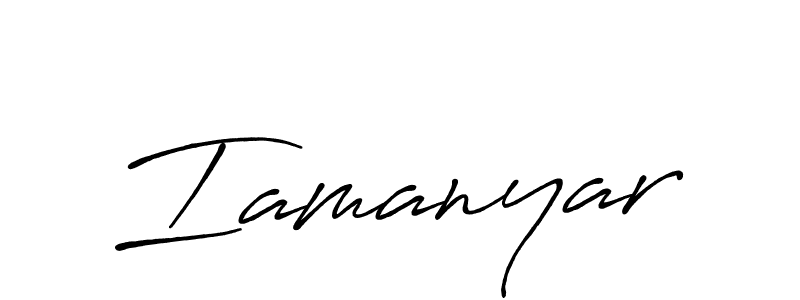 Make a short Iamanyar signature style. Manage your documents anywhere anytime using Antro_Vectra_Bolder. Create and add eSignatures, submit forms, share and send files easily. Iamanyar signature style 7 images and pictures png