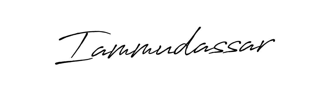 The best way (Antro_Vectra_Bolder) to make a short signature is to pick only two or three words in your name. The name Iammudassar include a total of six letters. For converting this name. Iammudassar signature style 7 images and pictures png