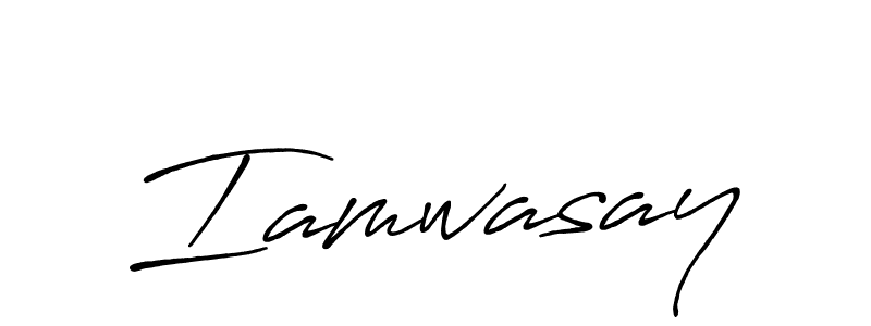 This is the best signature style for the Iamwasay name. Also you like these signature font (Antro_Vectra_Bolder). Mix name signature. Iamwasay signature style 7 images and pictures png