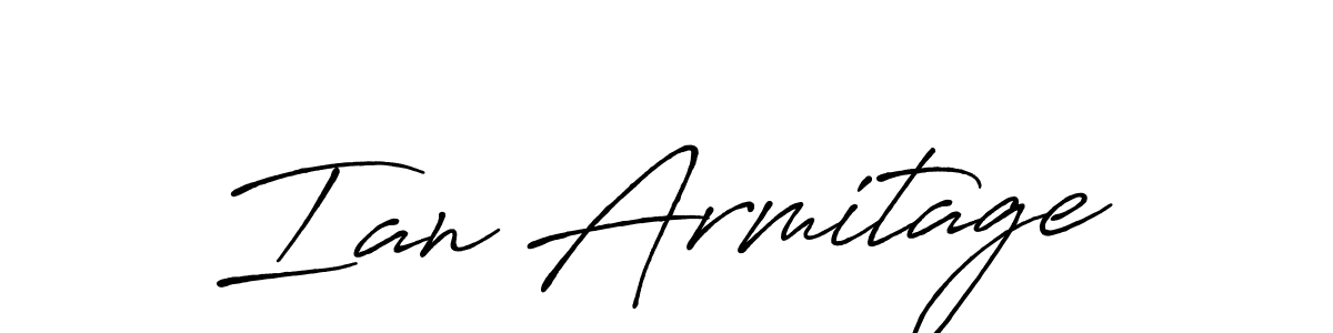 The best way (Antro_Vectra_Bolder) to make a short signature is to pick only two or three words in your name. The name Ian Armitage include a total of six letters. For converting this name. Ian Armitage signature style 7 images and pictures png