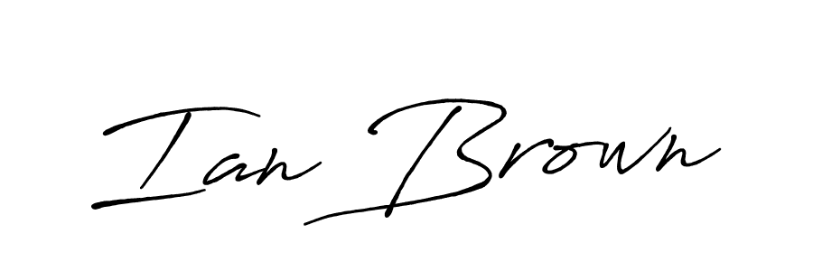 Antro_Vectra_Bolder is a professional signature style that is perfect for those who want to add a touch of class to their signature. It is also a great choice for those who want to make their signature more unique. Get Ian Brown name to fancy signature for free. Ian Brown signature style 7 images and pictures png