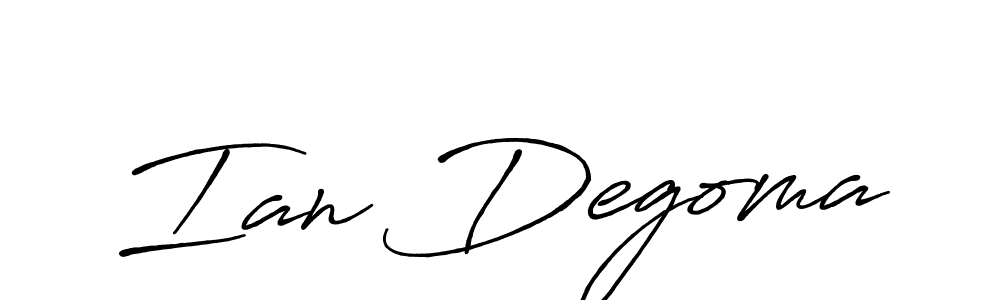 Once you've used our free online signature maker to create your best signature Antro_Vectra_Bolder style, it's time to enjoy all of the benefits that Ian Degoma name signing documents. Ian Degoma signature style 7 images and pictures png