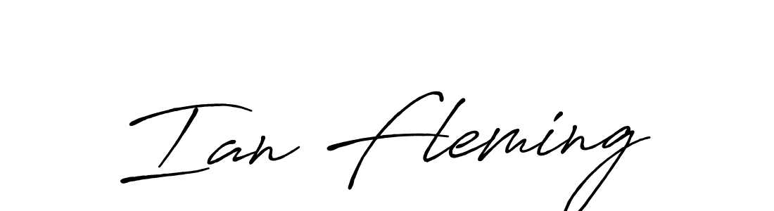 Similarly Antro_Vectra_Bolder is the best handwritten signature design. Signature creator online .You can use it as an online autograph creator for name Ian Fleming. Ian Fleming signature style 7 images and pictures png