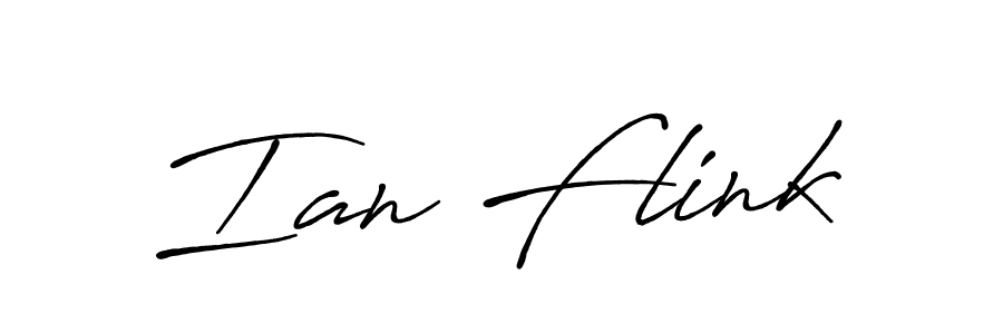 Use a signature maker to create a handwritten signature online. With this signature software, you can design (Antro_Vectra_Bolder) your own signature for name Ian Flink. Ian Flink signature style 7 images and pictures png