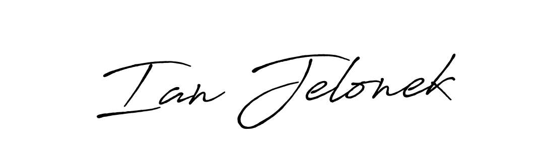 Once you've used our free online signature maker to create your best signature Antro_Vectra_Bolder style, it's time to enjoy all of the benefits that Ian Jelonek name signing documents. Ian Jelonek signature style 7 images and pictures png