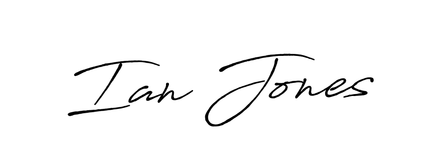 The best way (Antro_Vectra_Bolder) to make a short signature is to pick only two or three words in your name. The name Ian Jones include a total of six letters. For converting this name. Ian Jones signature style 7 images and pictures png