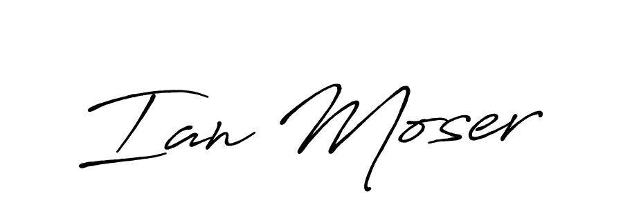 This is the best signature style for the Ian Moser name. Also you like these signature font (Antro_Vectra_Bolder). Mix name signature. Ian Moser signature style 7 images and pictures png