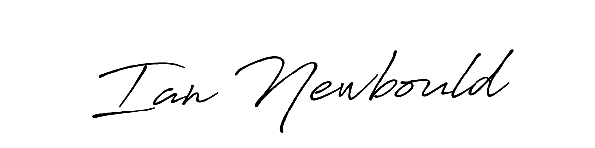 How to Draw Ian Newbould signature style? Antro_Vectra_Bolder is a latest design signature styles for name Ian Newbould. Ian Newbould signature style 7 images and pictures png
