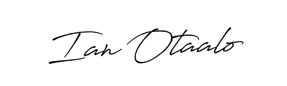 See photos of Ian Otaalo official signature by Spectra . Check more albums & portfolios. Read reviews & check more about Antro_Vectra_Bolder font. Ian Otaalo signature style 7 images and pictures png