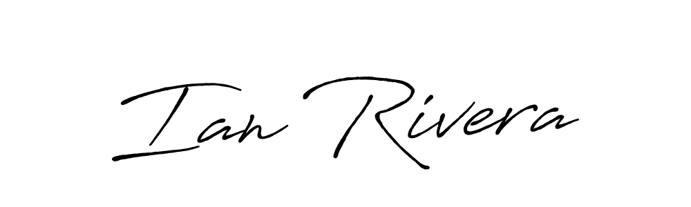 Also we have Ian Rivera name is the best signature style. Create professional handwritten signature collection using Antro_Vectra_Bolder autograph style. Ian Rivera signature style 7 images and pictures png