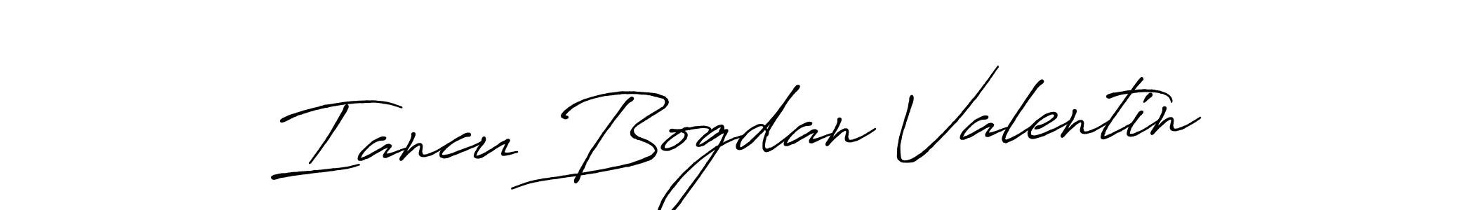 This is the best signature style for the Iancu Bogdan Valentin name. Also you like these signature font (Antro_Vectra_Bolder). Mix name signature. Iancu Bogdan Valentin signature style 7 images and pictures png