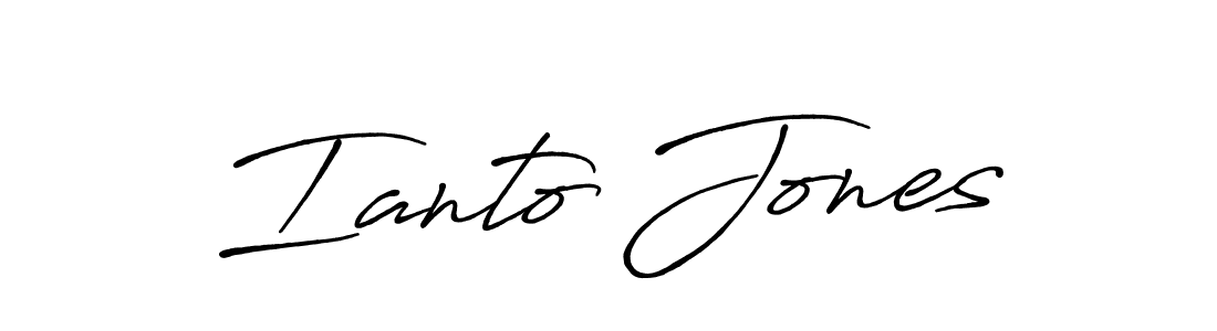 You can use this online signature creator to create a handwritten signature for the name Ianto Jones. This is the best online autograph maker. Ianto Jones signature style 7 images and pictures png