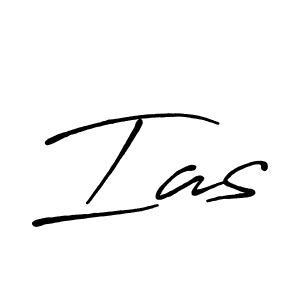 Design your own signature with our free online signature maker. With this signature software, you can create a handwritten (Antro_Vectra_Bolder) signature for name Ias. Ias signature style 7 images and pictures png