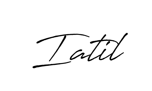 Here are the top 10 professional signature styles for the name Iatil. These are the best autograph styles you can use for your name. Iatil signature style 7 images and pictures png