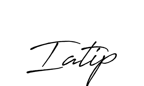 It looks lik you need a new signature style for name Iatip. Design unique handwritten (Antro_Vectra_Bolder) signature with our free signature maker in just a few clicks. Iatip signature style 7 images and pictures png