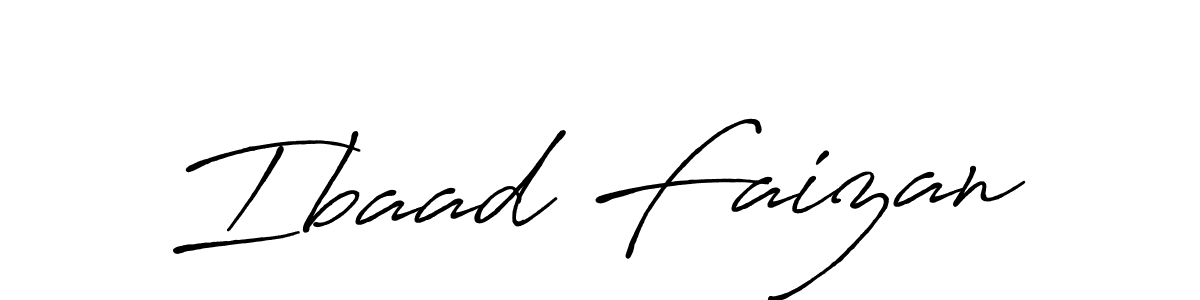 Similarly Antro_Vectra_Bolder is the best handwritten signature design. Signature creator online .You can use it as an online autograph creator for name Ibaad Faizan. Ibaad Faizan signature style 7 images and pictures png