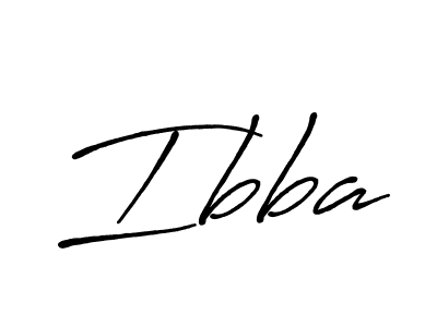 Design your own signature with our free online signature maker. With this signature software, you can create a handwritten (Antro_Vectra_Bolder) signature for name Ibba. Ibba signature style 7 images and pictures png